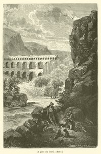 Pont du Gard, Mery tekijältä after Emile Antoine Bayard