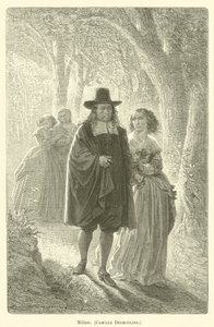 Milton, Camille Desmoulins tekijältä after Emile Antoine Bayard