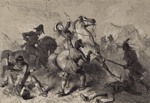 Rouva Heald ja villit Chicagossa tekijältä after Felix Octavius Carr Darley