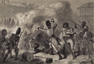 Britit torjuivat Fort Stephensonin tekijältä after Felix Octavius Carr Darley