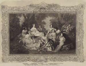 Ranskan keisarinna ja hänen Ladies of Honor