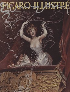Les Serpentins (Virtaviirit). Le Figaro Illustre -lehden kansi, maaliskuu 1894.