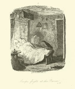 Tobias Smollettin kuvitus Roderick Randomille tekijältä after George Cruikshank