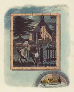 Robert Burnsin kuvitus Tam OShanterille tekijältä after George Cruikshank