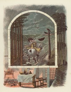 Robert Burnsin kuvitus Tam OShanterille tekijältä after George Cruikshank