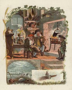 Robert Burnsin kuvitus Tam OShanterille tekijältä after George Cruikshank