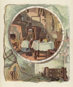Robert Burnsin kuvitus Tam OShanterille tekijältä after George Cruikshank