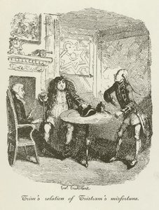 Kuvitus Tristram Shandylle tekijältä after George Cruikshank