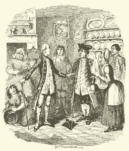 Kuvitus Tristram Shandylle tekijältä after George Cruikshank