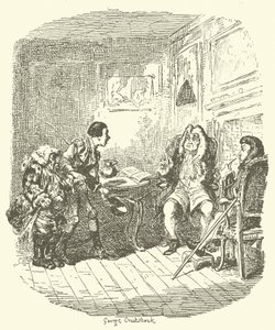 Kuvitus Tristram Shandylle tekijältä after George Cruikshank