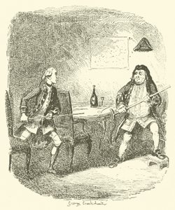 Kuvitus Tristram Shandylle tekijältä after George Cruikshank