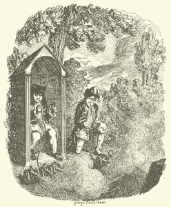 Kuvitus Tristram Shandylle tekijältä after George Cruikshank