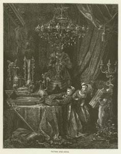 Fatima ja Anna tekijältä Gustave after Dore