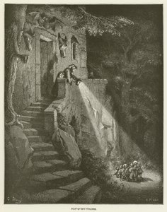 Hop-o-My-Thumb tekijältä Gustave after Dore