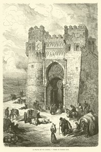 Puerta del Sol, Tolede tekijältä Gustave after Dore
