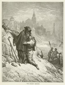 Muinainen merimies tekijältä Gustave after Dore