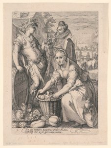 Neljä vuodenaikaa (syksy) tekijältä after Hendrik Goltzius