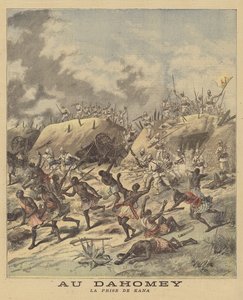 Ranskalaiset, Dahomey, valtasivat Canan