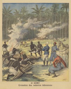 Kuolleiden dahomelaisten ruumiiden tuhkaus, Dahomey