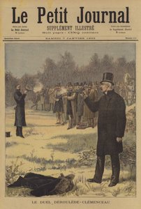 Kaksintaistelu Paul Derouleden ja Georges Clemenceaun välillä