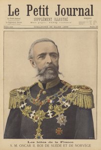 Ranskan vieraat; Oskar II, Ruotsin ja Norjan kuningas