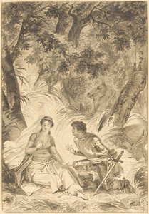 Garben kuninkaan morsian: Ritari tekijältä after Jean Honoré Fragonard