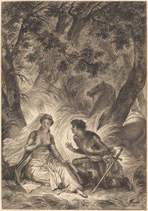 Garben kuninkaan morsian: Ritari tekijältä after Jean Honoré Fragonard