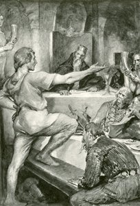 Beowulf vastaa ylpeästi Hunferthille