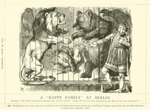 Onnellinen perhe Berliinissä tekijältä after John Tenniel