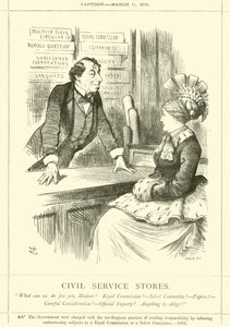 Virkamiesliikkeet tekijältä after John Tenniel