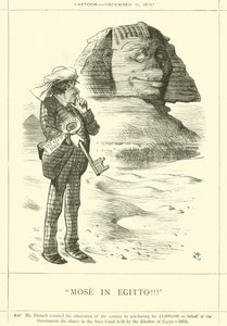 Mose Egyptissä!!! tekijältä after John Tenniel