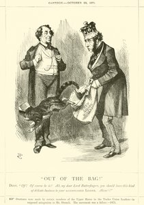 Laukusta ulos! tekijältä after John Tenniel