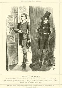 Kilpailevat näyttelijät tekijältä after John Tenniel