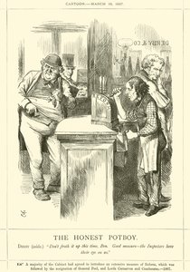 Rehellinen Potboy tekijältä after John Tenniel