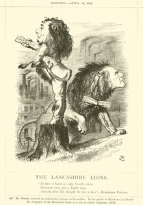 Lancashiren lionit tekijältä after John Tenniel