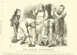 Vahva hallitus tekijältä after John Tenniel