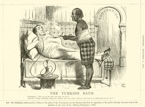 Turkkilainen kylpylä tekijältä after John Tenniel
