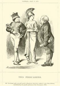 Kaksi suostuttelua tekijältä after John Tenniel