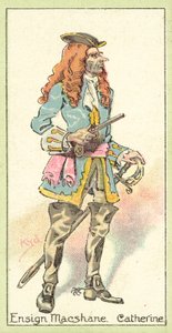 Lippuri Macshane, Catherine (chromolitho) tekijältä after Joseph Clayton Clarke