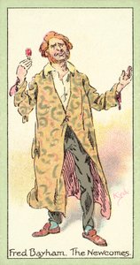 Fred Bayham, The Newcomes (chromolitho)