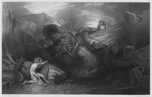 Apollo Killing the Python, kuvasta National Galleryssa