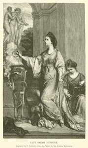 Lady Sarah Bunbury tekijältä after Joshua Reynolds