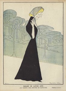 Madame De Latude (GYP), kuvitus Le Rirelle