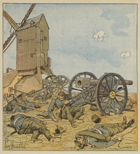 Saksalainen akku purettiin zefiirien toimesta tekijältä after Louis Charles Bombled