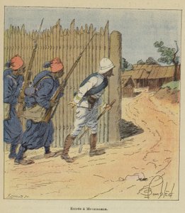 Pääruoka Mevatanana tekijältä after Louis Charles Bombled