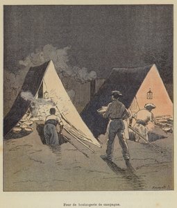 Maalaisleipomon uuni tekijältä after Louis Charles Bombled