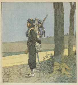 Fusilier marin tekijältä after Louis Charles Bombled
