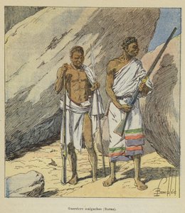 Madagaskarin soturit, Baras tekijältä after Louis Charles Bombled