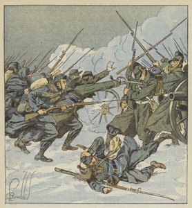 Boudot-yhtiö, 11. chasseurs, toimii saksalaisella akulla tekijältä after Louis Charles Bombled