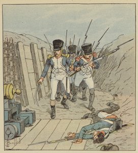 Kapteeni de Chambure, tämän kuuluisan yrityksen johtaja jne. tekijältä after Louis Charles Bombled
